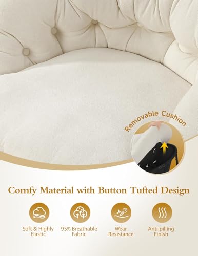 Wide Papasan Nursery Rocking Chair with Removable Cashmere Cushion
