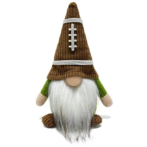 Football Rugby Gnome Plush Ornament Cute Sports Themed Tiered Tray Decor