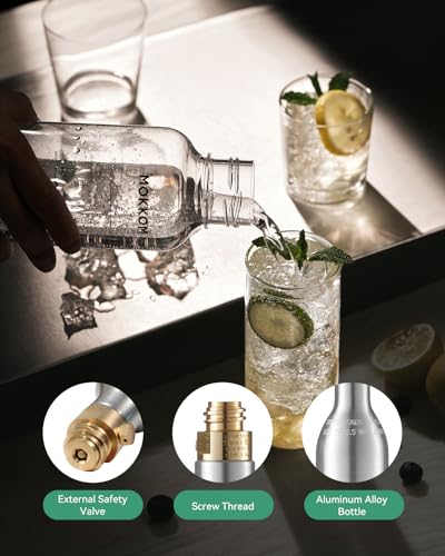 Threaded 60L CO2 Cylinder for Sparkling Water Makers