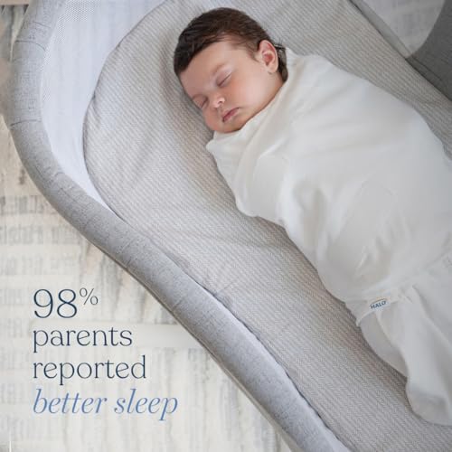HALO SleepSack Micro-Fleece Swaddle Blanket, 3-Way Adjustable, TOG 3.0, Preemie