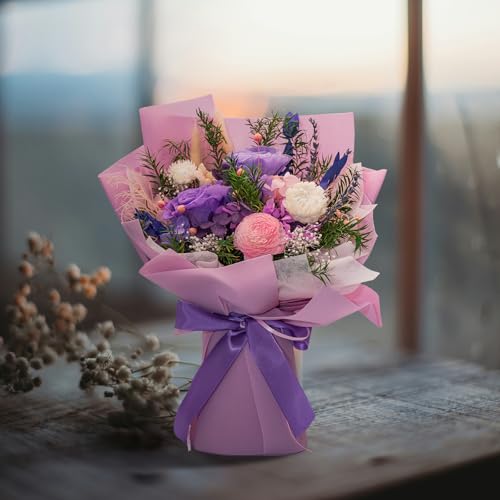 Preserved Rose Bouquet - Eternal Flower Gift for Anniversary & Birthday