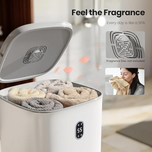 25L Large Towel Warmer Bucket with LCD Display and Auto Shut-Off