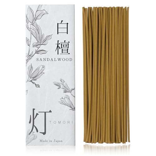 Premium Japanese Sandalwood Incense Sticks - Handcrafted Natural Aroma