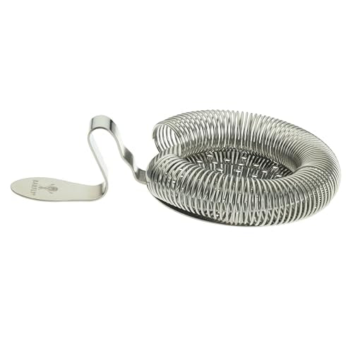 Barfly Throwing Strainer - Stainless Steel Cocktail Barware Tool with Innovative Handle