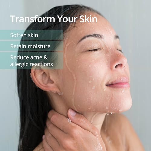 Shower Water Filter - Reduces 90% Chlorine for Healthier Skin and Hair