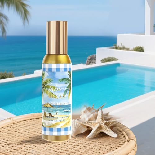 Room Spray Air Freshener 3-Pack, 4 fl oz Tropical Scents Odor Eliminator
