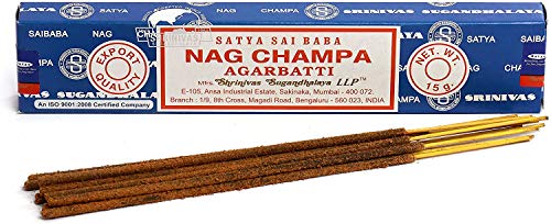 Nag Champa Incense Sticks - 3 Packs of 15g Joss Sticks