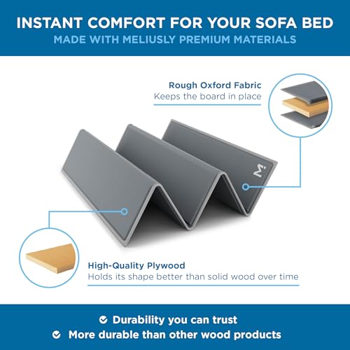 Queen Sleeper Sofa Bed Mattress Support Board - Heavy Duty Foldable Wood