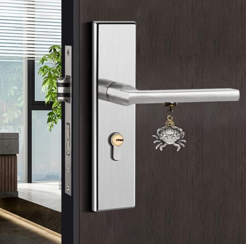 Magnetic Crab Door Hinge Decorative Topper - Whimsical Metal Home Accent