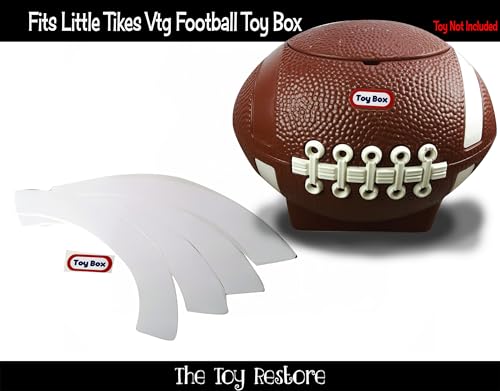 Replacement Decal Set for Football Toy Box - Waterproof & UV Resistant