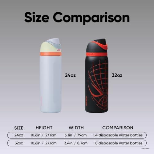 Insulated Stainless Steel Water Bottle with FreeSip Spout 32 oz