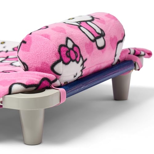 I Love Pink Nap Sac with Attached Pillow for Preschool & Daycare