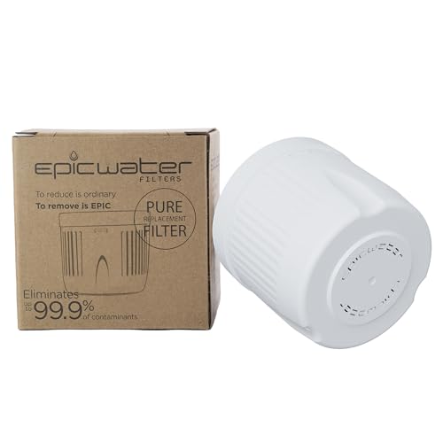 Replacement Water Pitcher Filter Cartridge - Fluoride & Lead (100 Gal)