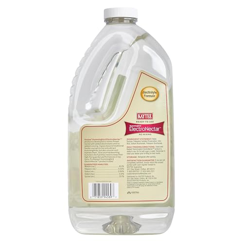 Kaytee Hummingbird ElectroNectar Wild Bird Food, 64 oz