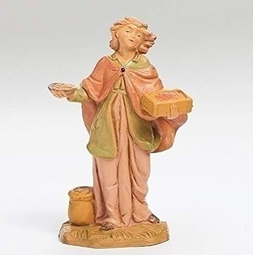 Fontanini Nativity Figure Collection - Hand Sculpted & Painted Cassia The Spice Merchant | 5" Size