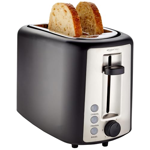 2-Slice Extra Wide Slot Toaster - 6 Browning Settings & Crumb Tray