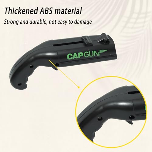 Yuoqin Black Cap Gun Bottle Opener - Fun Novelty Beer Opening Tool Gift for Parties