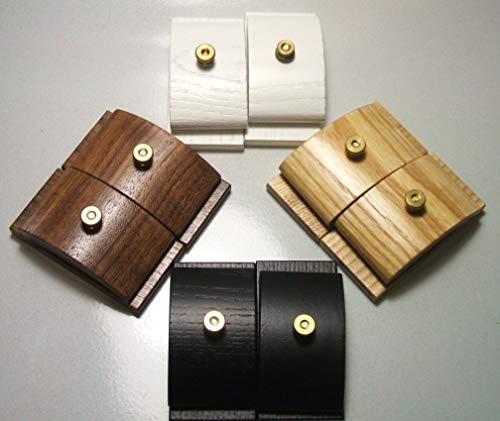 Ash Wood Quilt Clips - Large Fabric Art Hang-Ups, Clamp Set for Quilts & Textiles