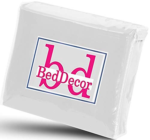 Twin/Twin XL Ruched Pattern Duvet Cover - 100% Egyptian Cotton, Zipper Closure