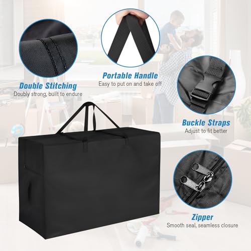 6 Inch Tri-Fold Mattress Storage Bag - Portable & Waterproof
