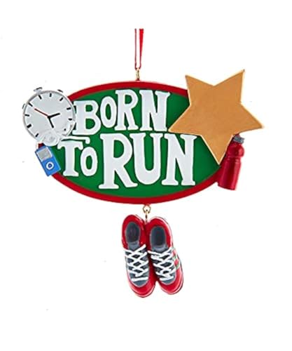 Born to Run Track & Cross Country Runners Ornament – The Bridge Collection