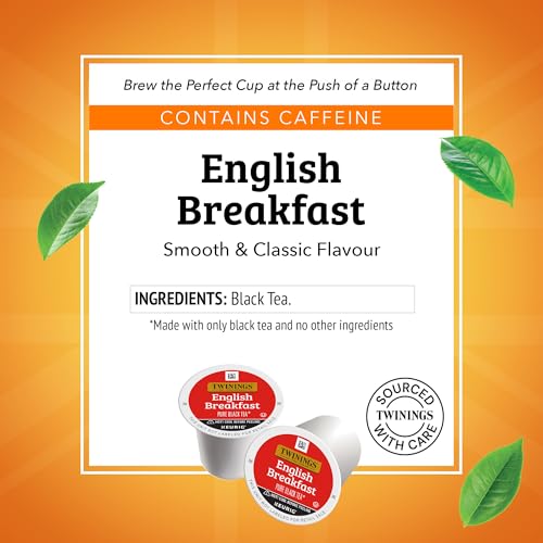 Twinings English Breakfast Black Tea K-Cups 24 Count