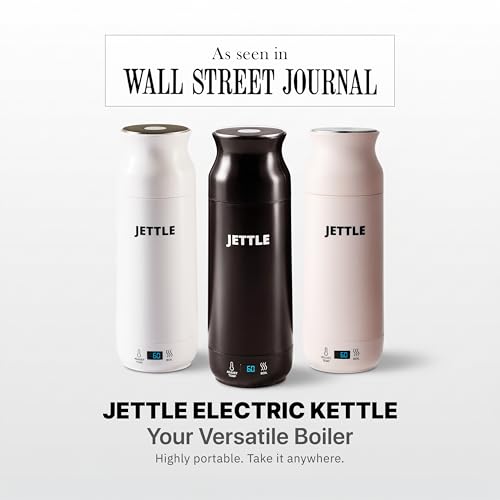 Portable Electric Kettle 450ml, Travel Water Boiler with 12 Temp Settings