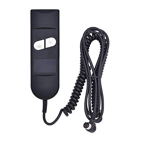 2-Button 5-Pin Power Recliner & Lift Chair Remote Control (90° Plug)