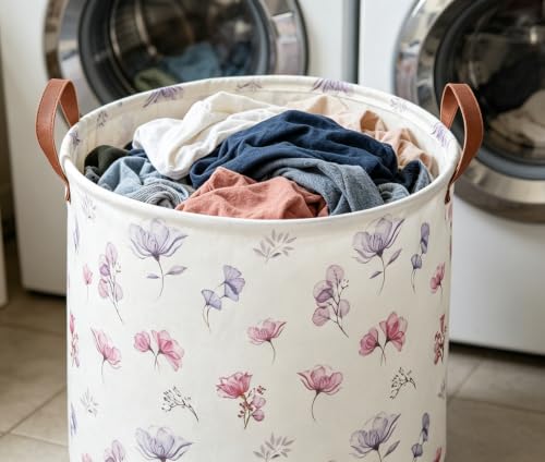 Waterproof Foldable Laundry Basket - 19.7-Inch Collapsible Hamper
