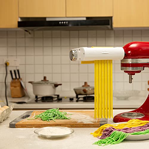 3-in-1 Pasta Maker Attachment Set for Stand Mixers, Stainless Steel