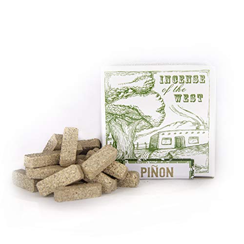 Natural Piñon Wood Incense Bricks - 40 Count, Southwestern Fragrance