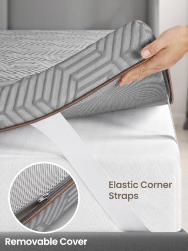 3-Inch Firm Mattress Topper Queen – High Density Memory Foam for Back Pain Relief