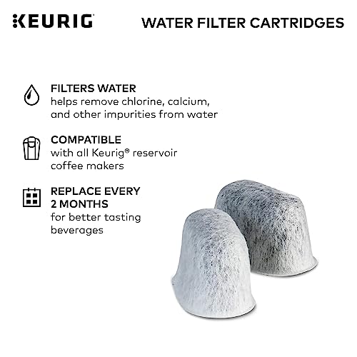 Replacement Coffee Maker Water Filter Refill Cartridges - 2 Pack