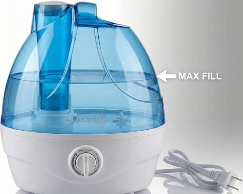 Cool Mist Ultrasonic Humidifier 2.2L Water Tank for Bedroom Nursery