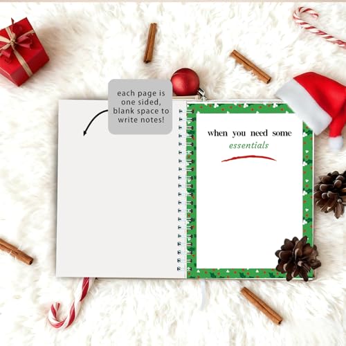 Semyifu S10 Christmas Gift Card Book — Surprises on Every Page, DIY Spiral-Bound Greeting Card Holder