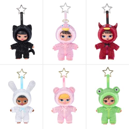 Bratziez Bling Seriez 8-Inch Plush Blind Box Collectible with Charm Clip