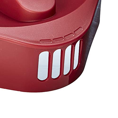 1 Gallon Plastic Beverage Pitcher with 4-Way Straining Lid & Markings
