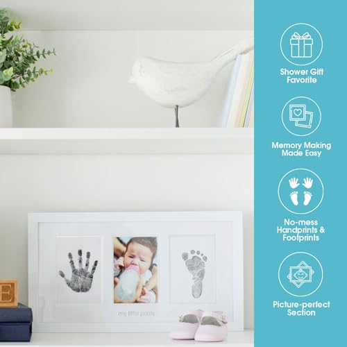 Baby Hand and Footprint Frame Kit - Mess-Free Inkless Keepsake Set