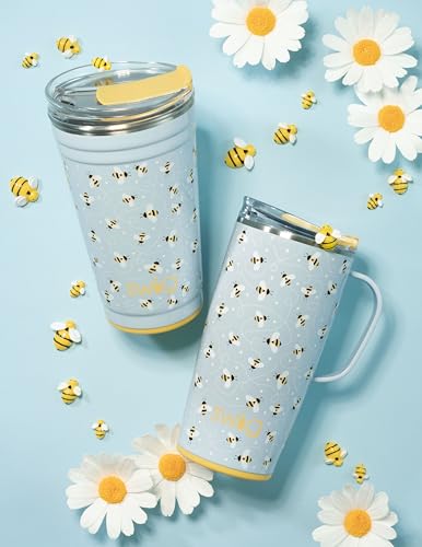 Swig Life Busy Bee 24oz Insulated Tumbler with EZ Slider Lid