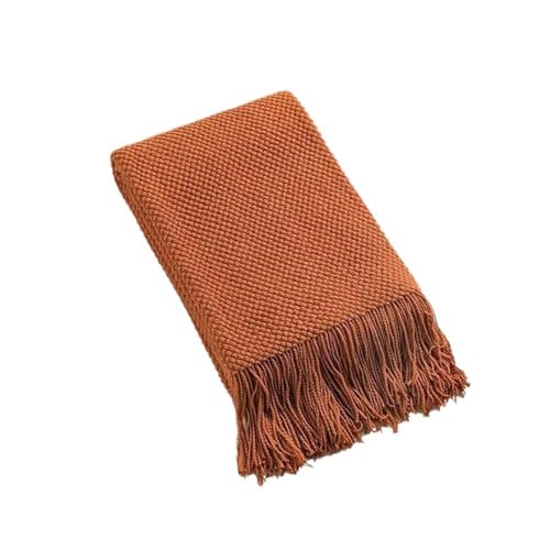 Solid Color Decorative Bed Runner Scarf, Modern Bed End Throw Blanket