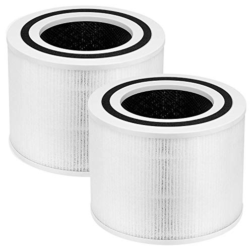 3-Stage Pet Care Replacement Air Filter with Activated Carbon 2 Pack