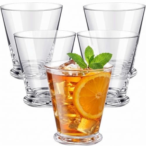 Sliner 4 Pack Mint Julep Cups - 12oz Derby Cocktail Glasses for Parties