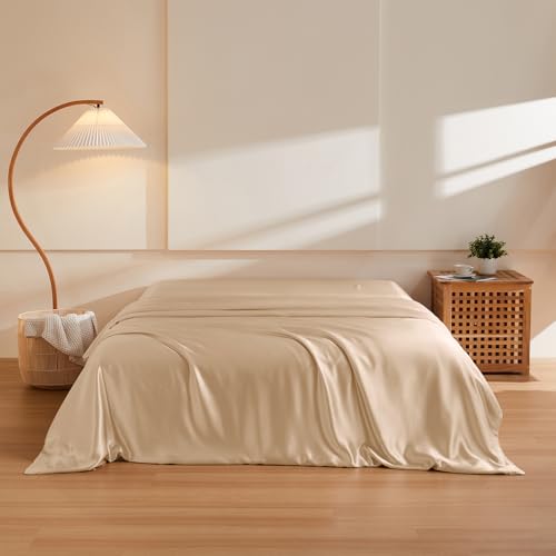 King Silk Duvet Cover - 100% Mulberry Silk, Breathable & Luxury