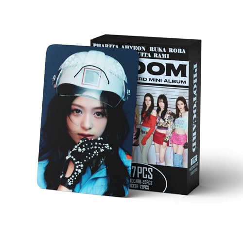 127-Piece Photocard and Sticker Set - Collectible Photo Cards for Fans