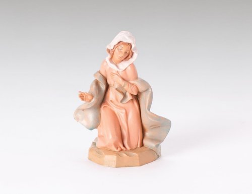 Fontanini by Roman 5" Virgin Mary Nativity Figure - Hand Sculpted & Painted Collectible Decor