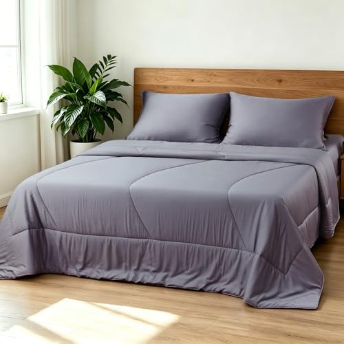 Bamboo Viscose King Size Comforter - Ultra Soft & Breathable