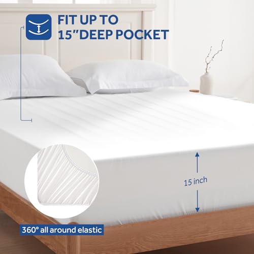 Full Size Heated Mattress Pad with 10 Heat Settings - Machine Washable