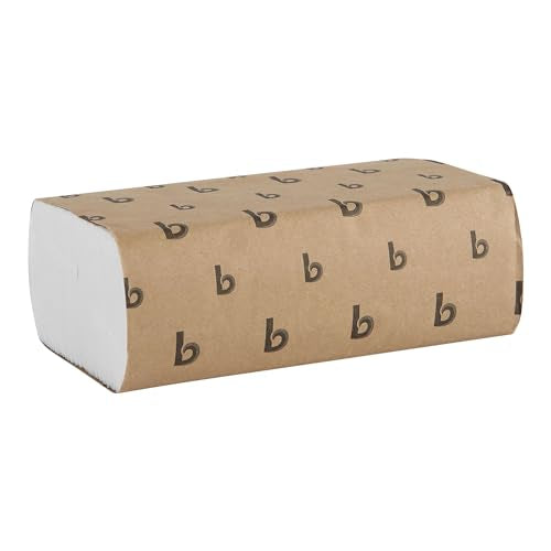 White Multifold Disposable Paper Hand Towels, 1-Ply (16 Packs / 4000 Count)
