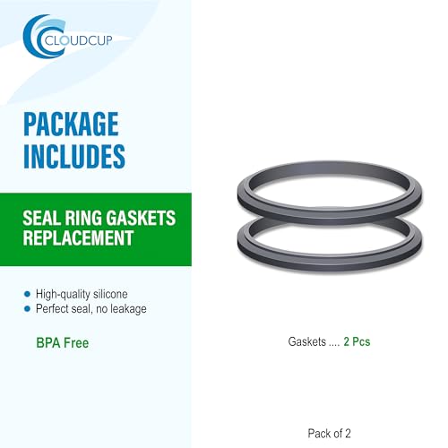 Dual-Lip Replacement Sealing Rings for 4.05-Inch Blender Blade Assemblies