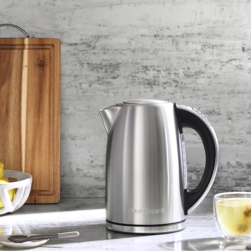 Cuisinart PerfecTemp Electric Kettle 1500W, 6 Preset Temperatures, 1.7L, Stainless Steel